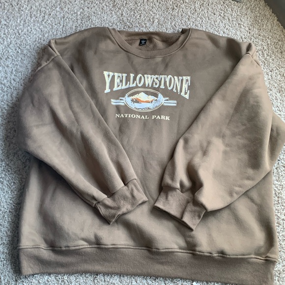Yellowstone national park crew neck - Picture 1 of 1